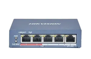 Hikvision 4 Port Fast Ethernet Unmanaged Poe Switch