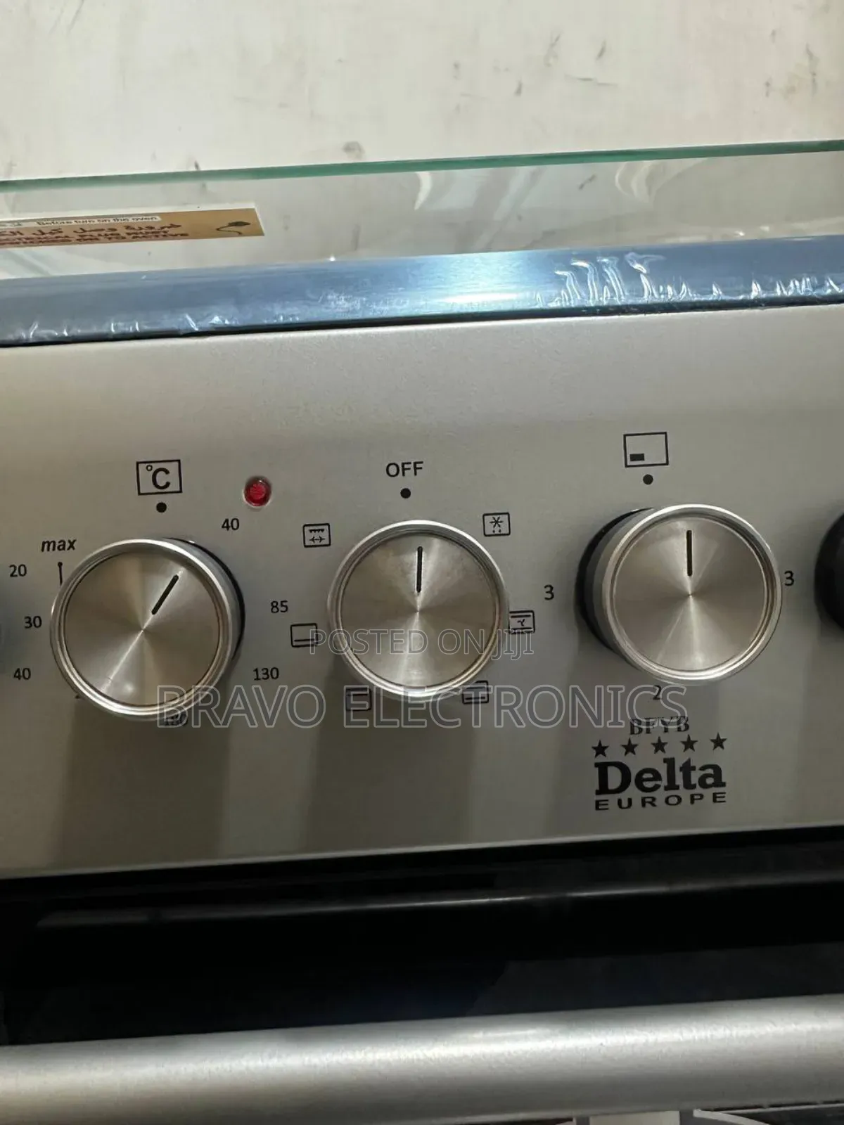 Delta Stainless Steel Oven – Modern Design, Powerful Performance