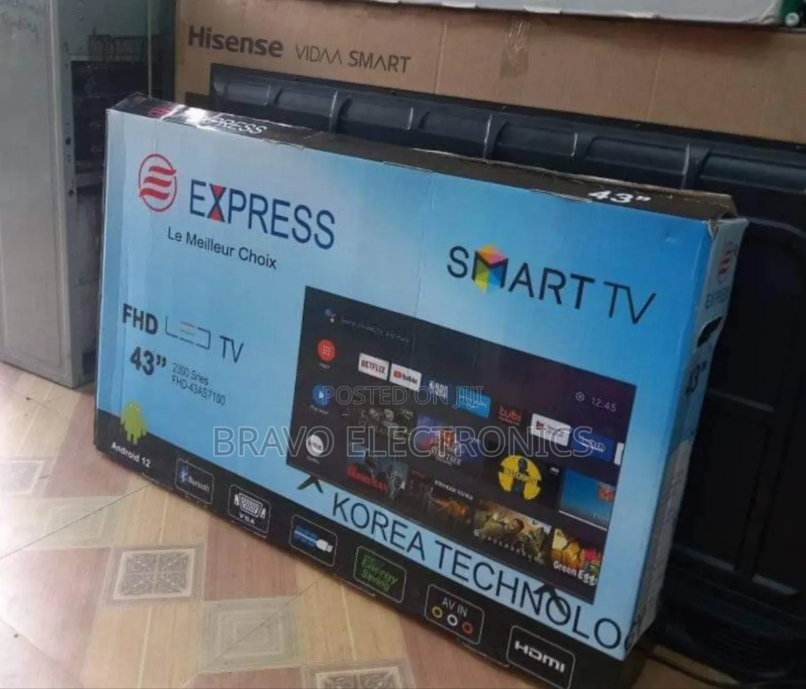 Express 43" Full Hd Tv – Perfect for Home Entertainment