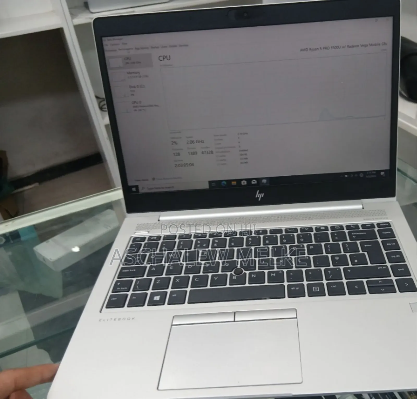 New Laptop HP EliteBook 840 G6 16GB AMD Ryzen 5 SSD 512GB