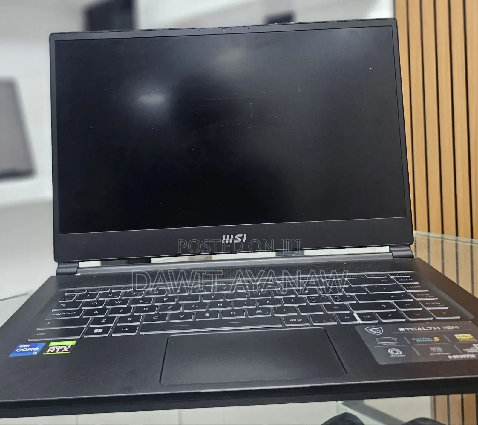 New Laptop MSI 16GB Intel Core I7 SSD 1T