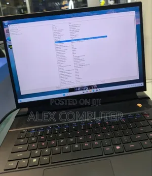 New Laptop Alienware M15 R3 32GB Intel Core I9 SSD 1T
