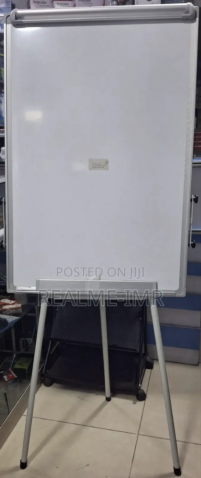 Flipchart Whiteboard 60x90cm With Stand – Magnetic Adjustable