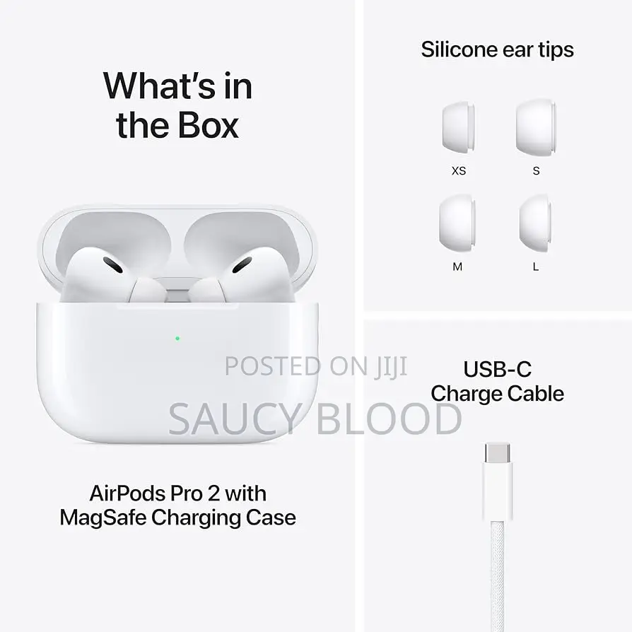 Airpod Pro 2 Original (Used, Missing Left Piece)