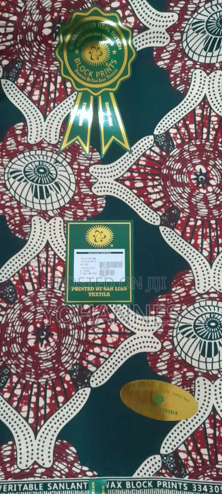 African Ployester Cloth Fabrics