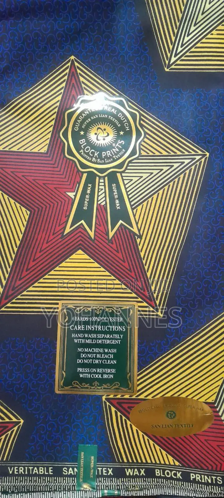 African Ployester Cloth Fabrics