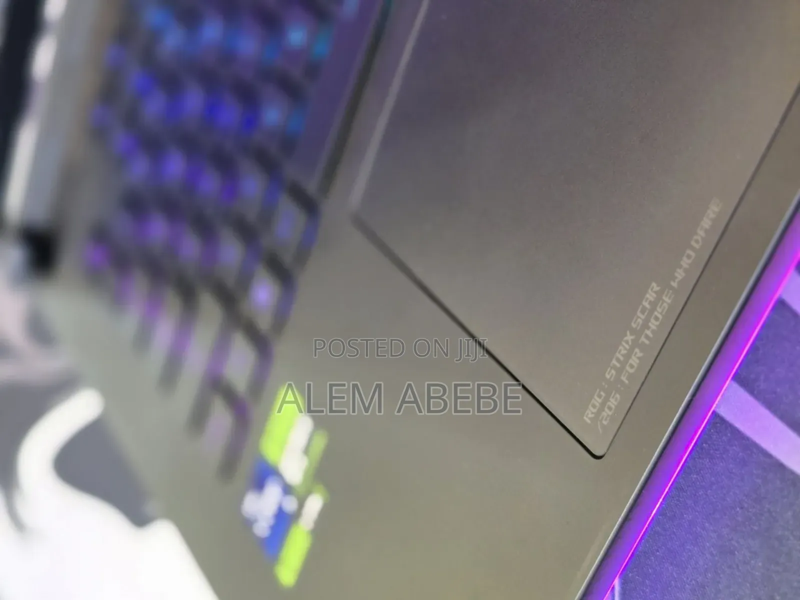 New Laptop Asus ROG Strix SCAR 15 16GB Intel Core I9 SSD 1T