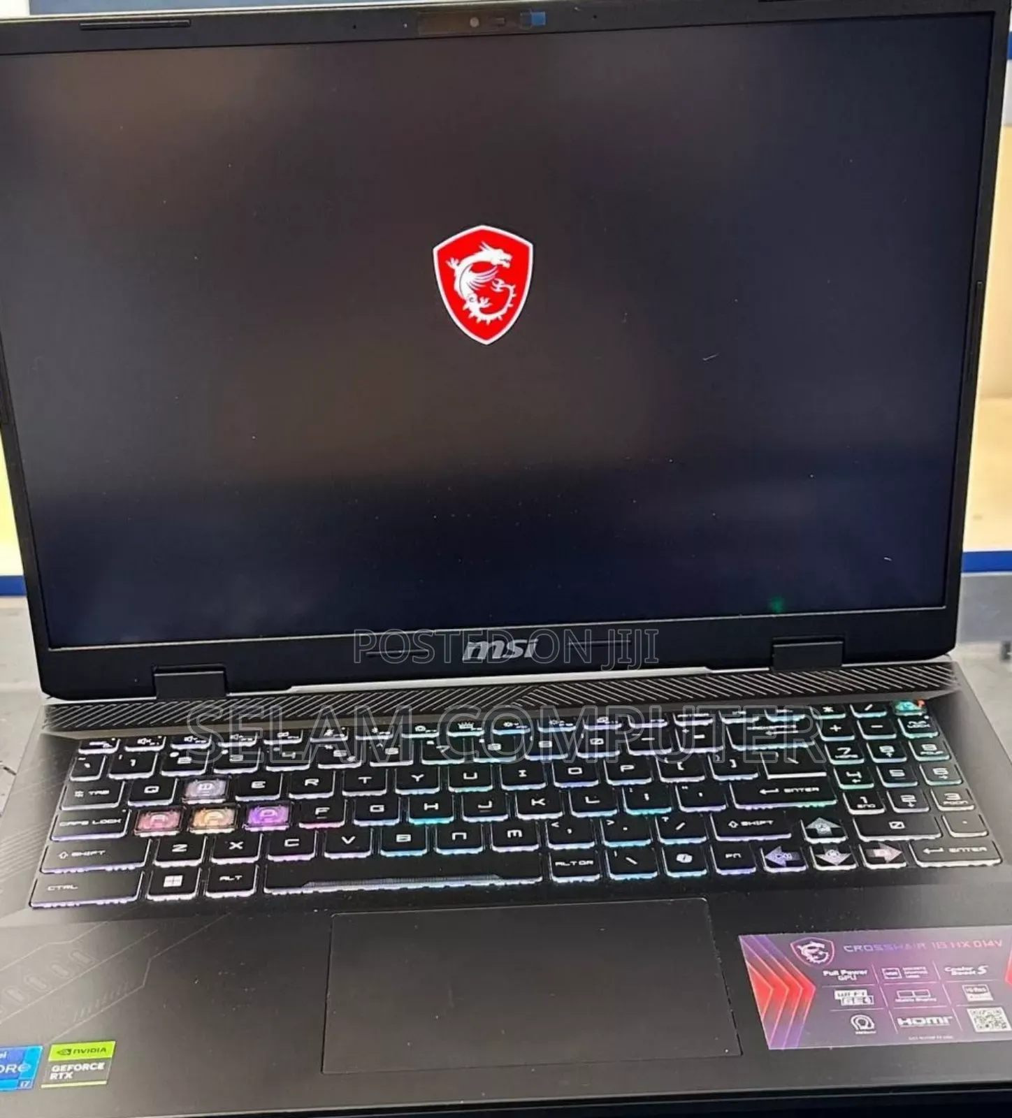 New Laptop MSI Pulse GL66 16GB Intel Core I7 SSD 1T