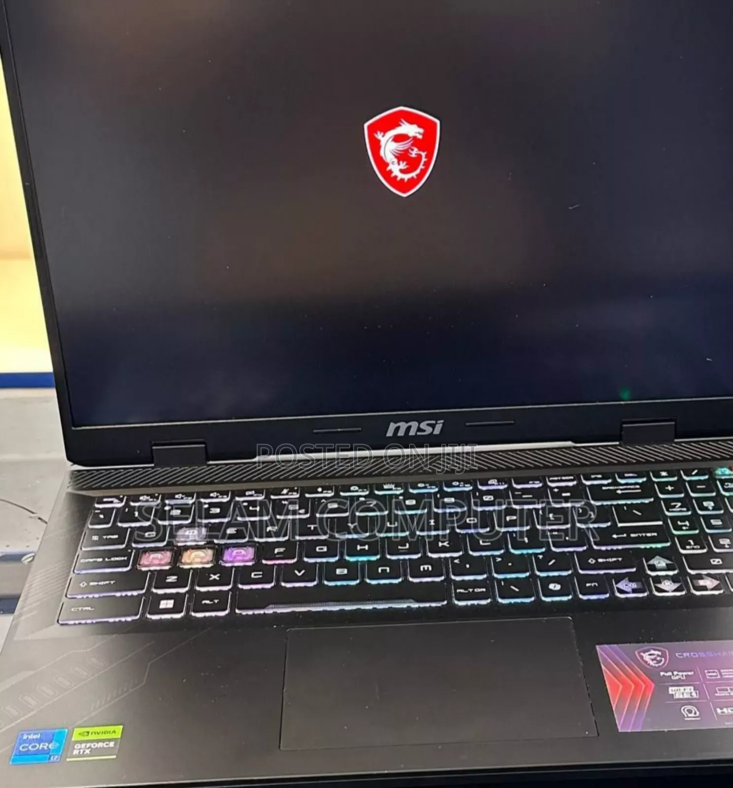 New Laptop MSI Pulse GL66 16GB Intel Core I7 SSD 1T