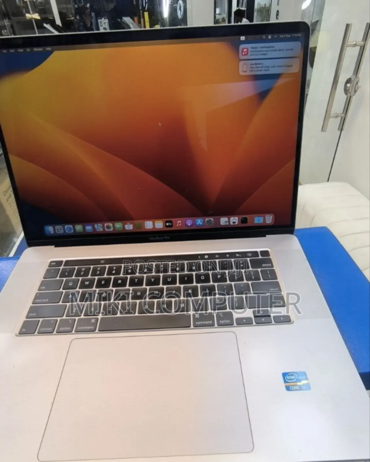 New Laptop Apple MacBook Pro 2019 16GB Intel Core I9 SSD 1T