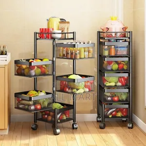 Photo - 5 Layer Moveable Kitchen Storage Rack