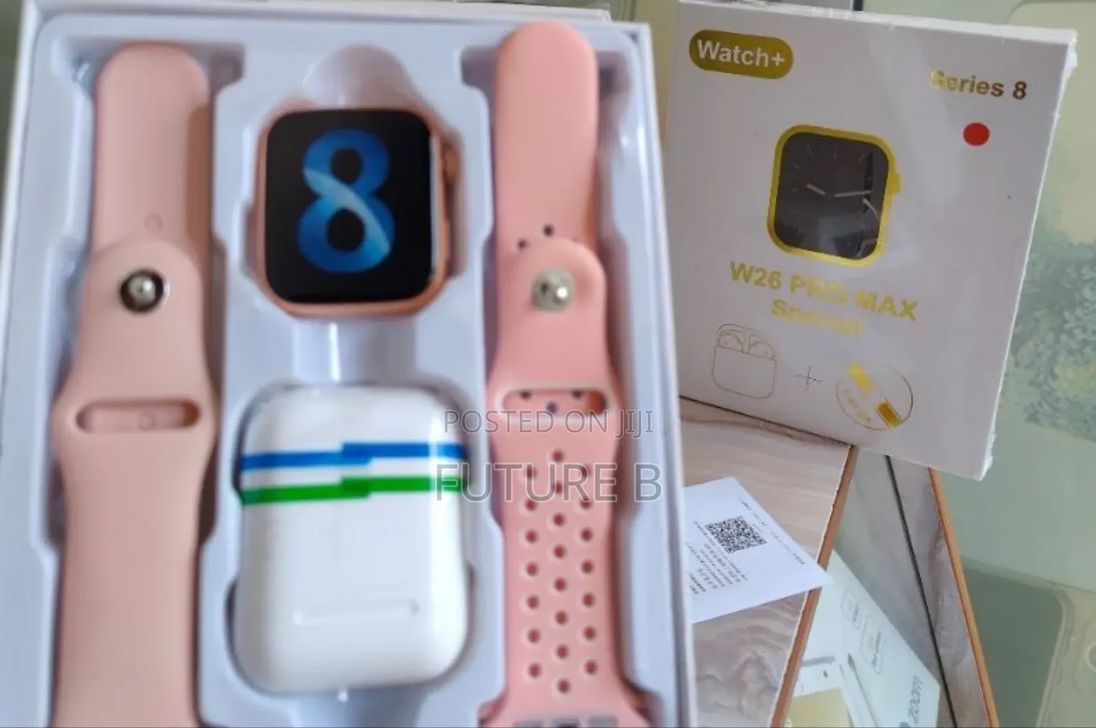 W26 Pro Max Smart Watch: All-Day Battery Life.