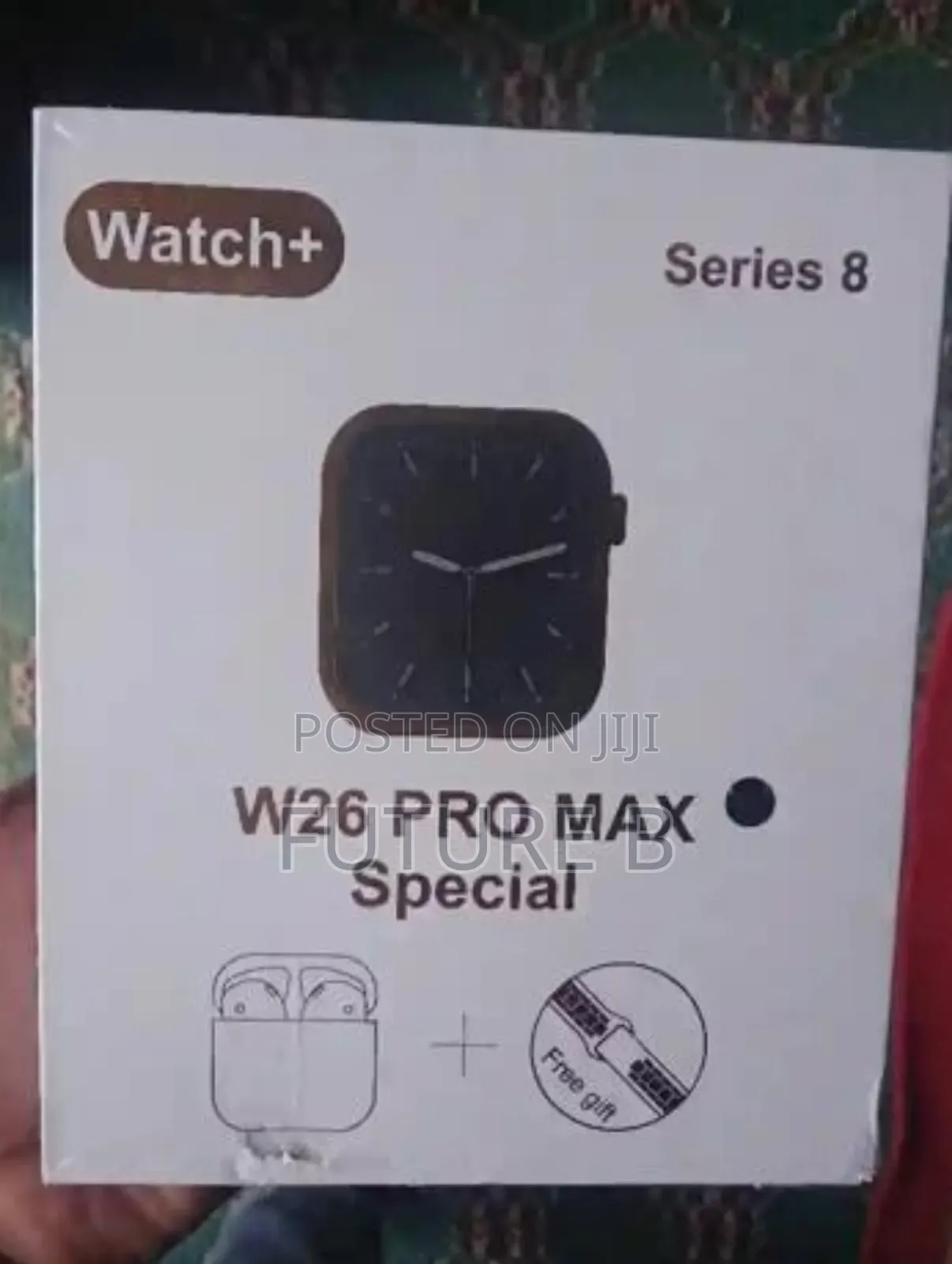 W26 Pro Max Smart Watch: Personalize Your Watch Face.