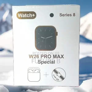 Photo - W26 Pro Max Smart Watch: Water-Resistant for Everyday Use.