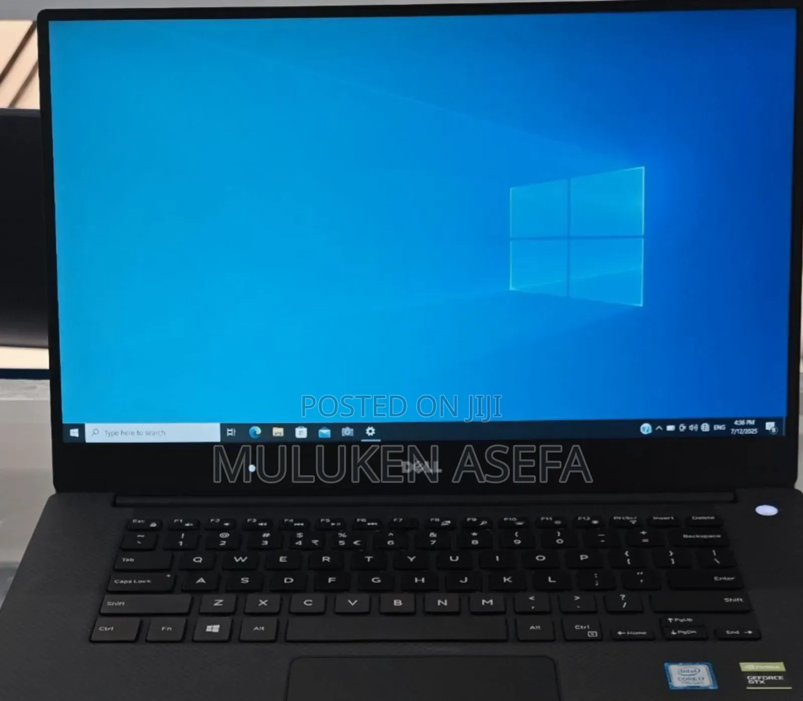 New Laptop Dell XPS 15 16GB Intel Core I7 SSD 512GB