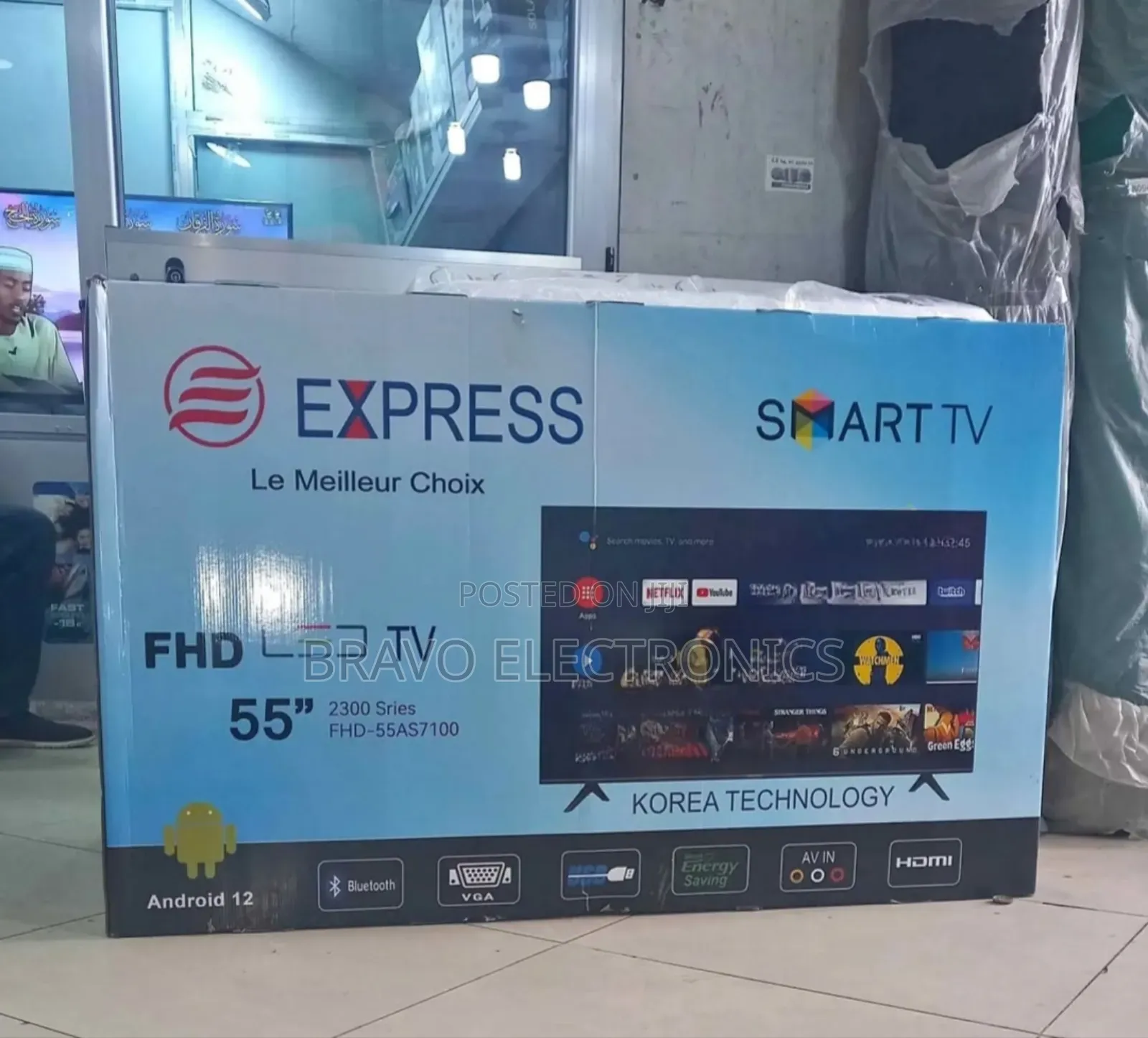 Express 55" Ultra Hd Tv – Stunning Visuals, Smart Features