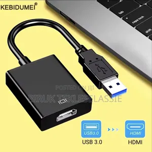 Photo - Usb to Hdmi Converter Adapter