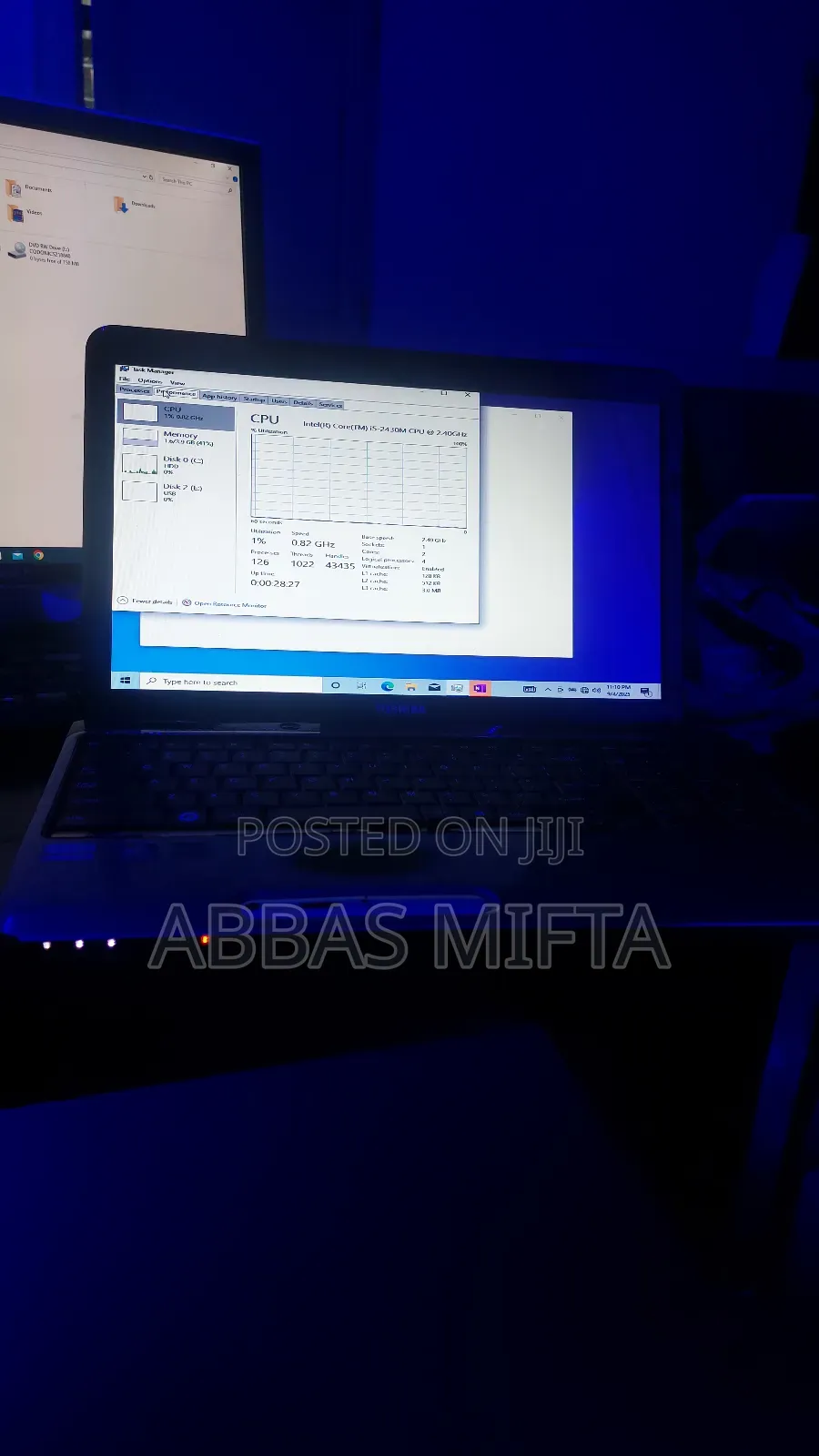 Laptop Toshiba Satellite L755 4GB Intel Core I5 HDD 500GB