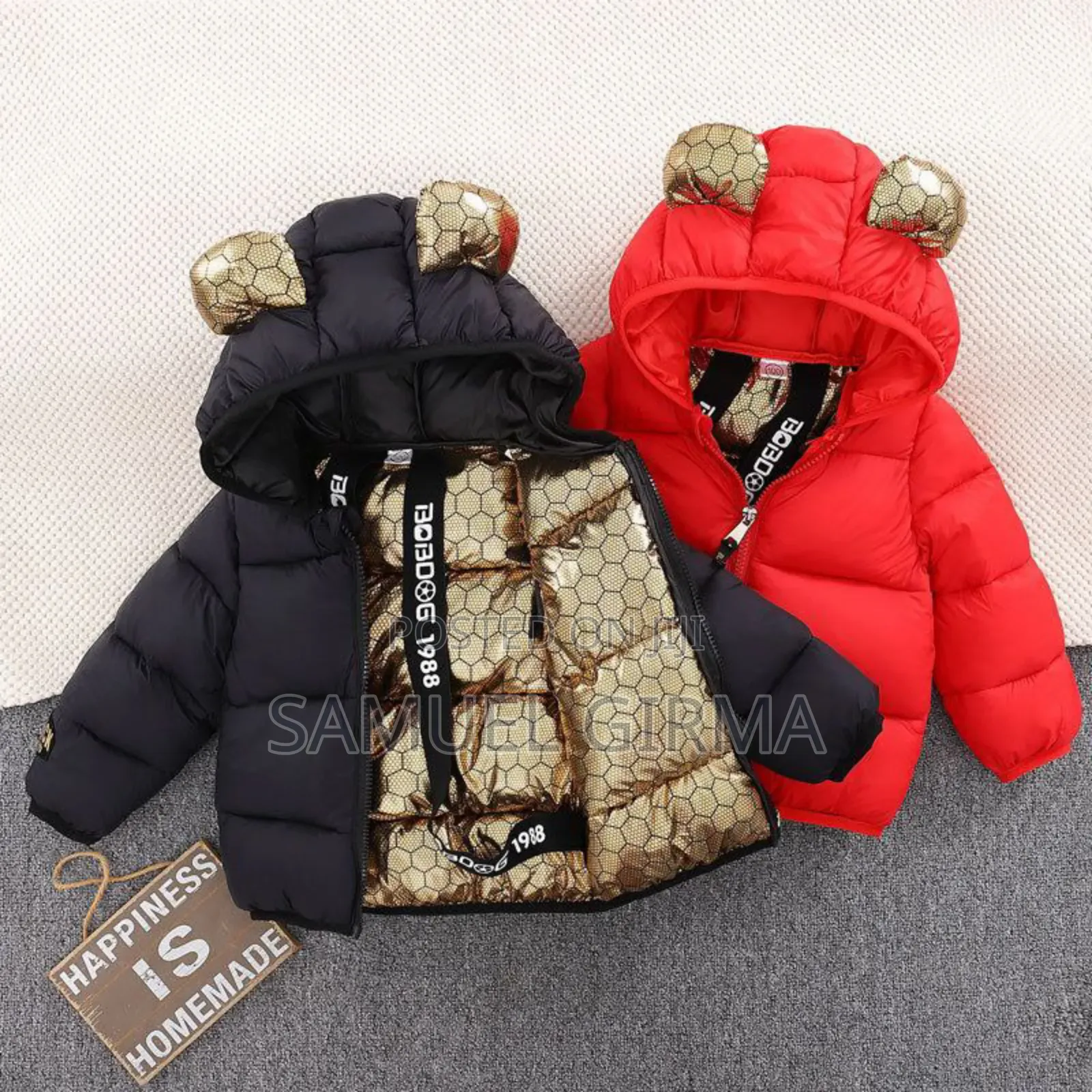 Mk- 0665 Kids Lightweight Down Jacket Size: 2-6 Years