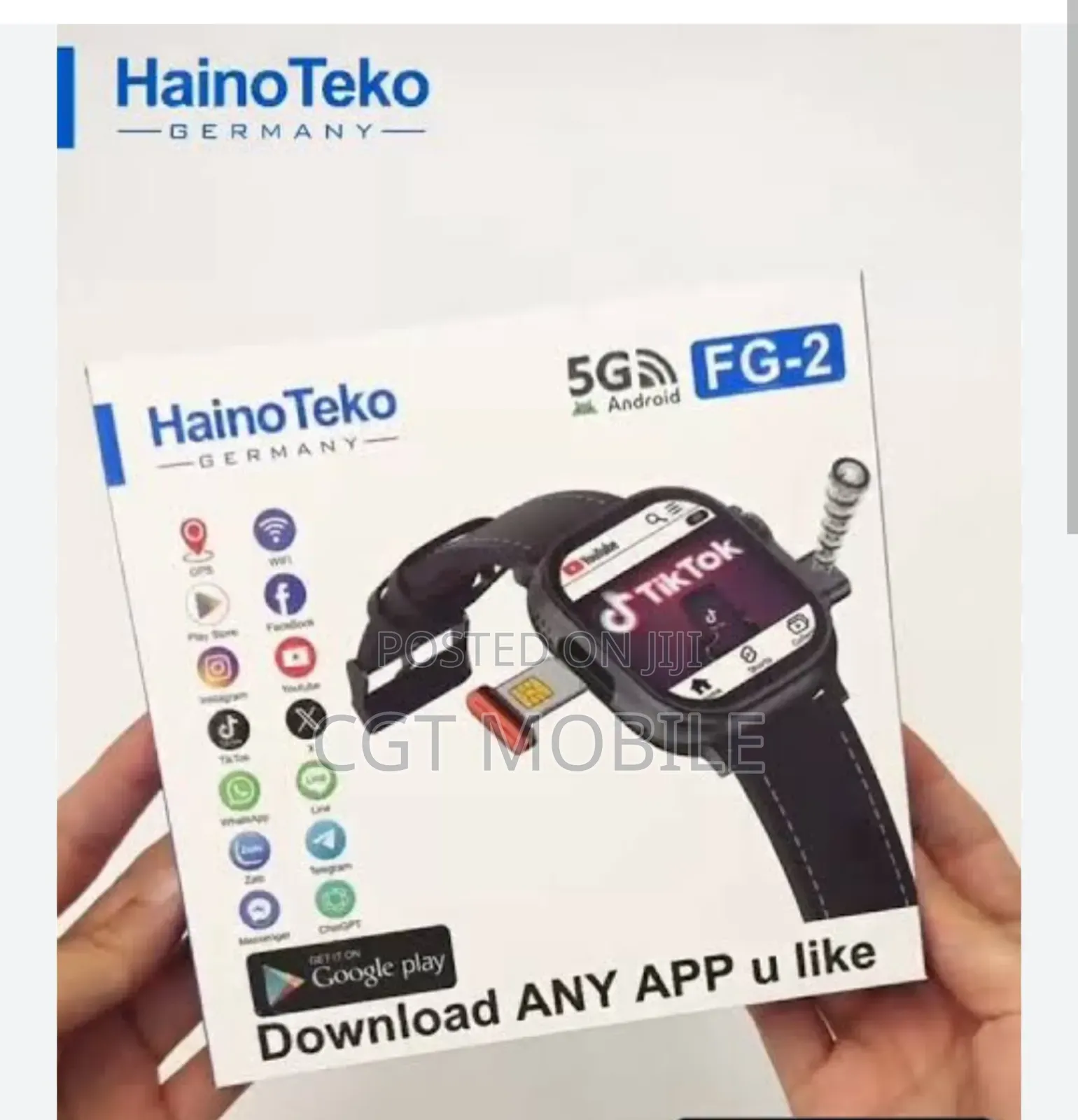 Haino Teko Smart Watch Fg-2 With 4gb Ram and 64gb Storage