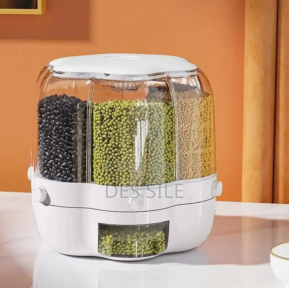 360° Rotational Storage Container/360° የሚሽከረከር የጥራጥሬ ማስቀመጫ