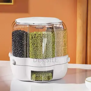 360° Rotational Storage Container/360° የሚሽከረከር የጥራጥሬ ማስቀመጫ