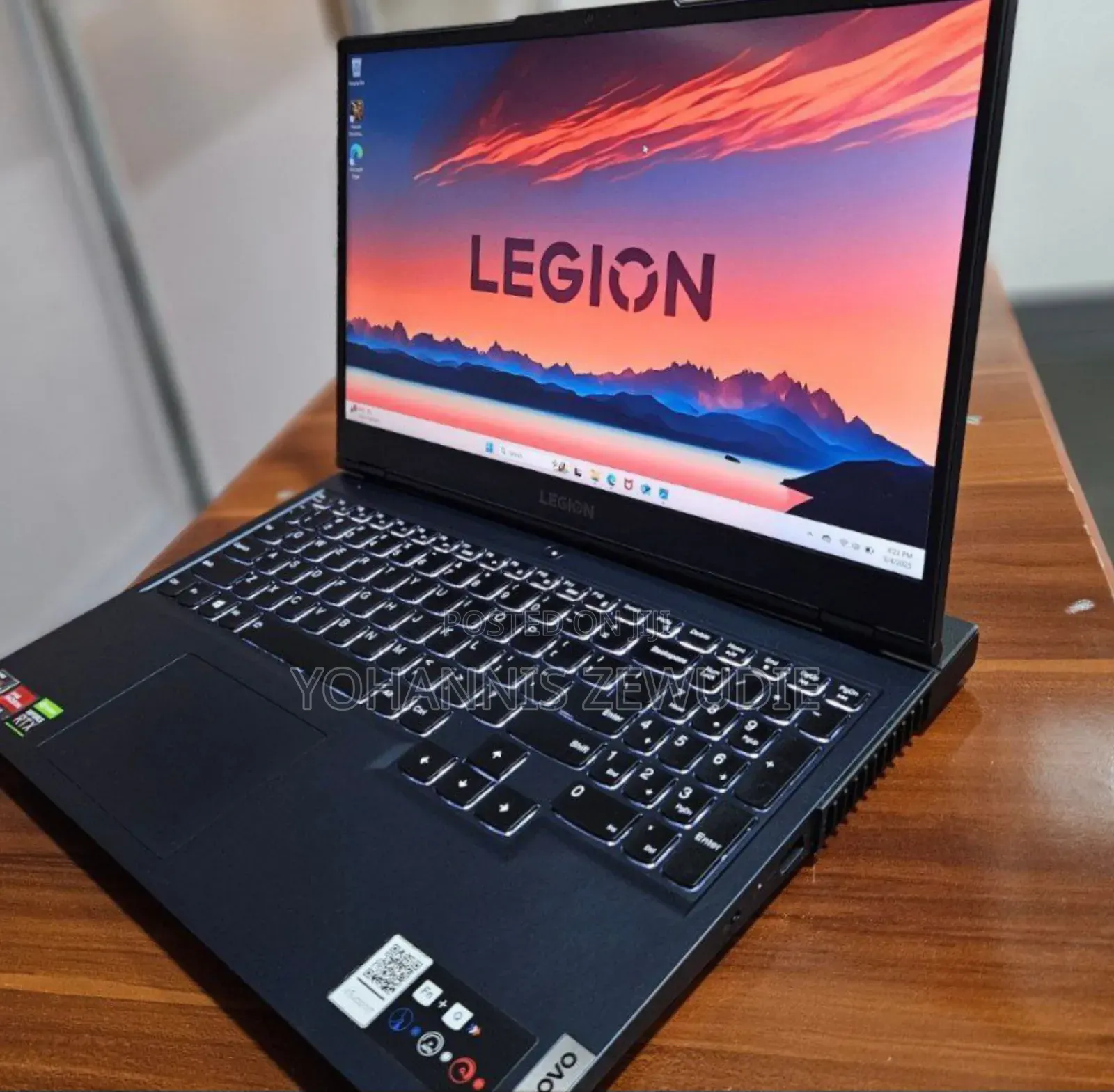 New Laptop Lenovo Legion 5 16GB AMD Ryzen 5 SSD 512GB