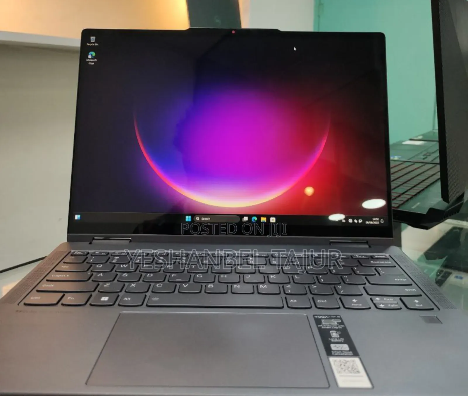New Laptop Lenovo Yoga 7 15ITL5 16GB Intel Core I7 SSD 512GB
