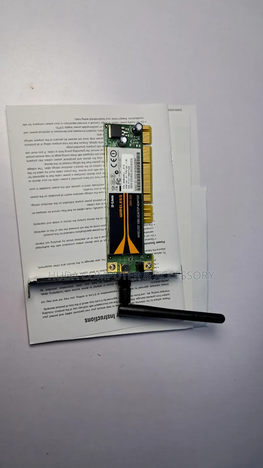 D-Link Dwa-520 Wireless N Desktop Pci Adapter