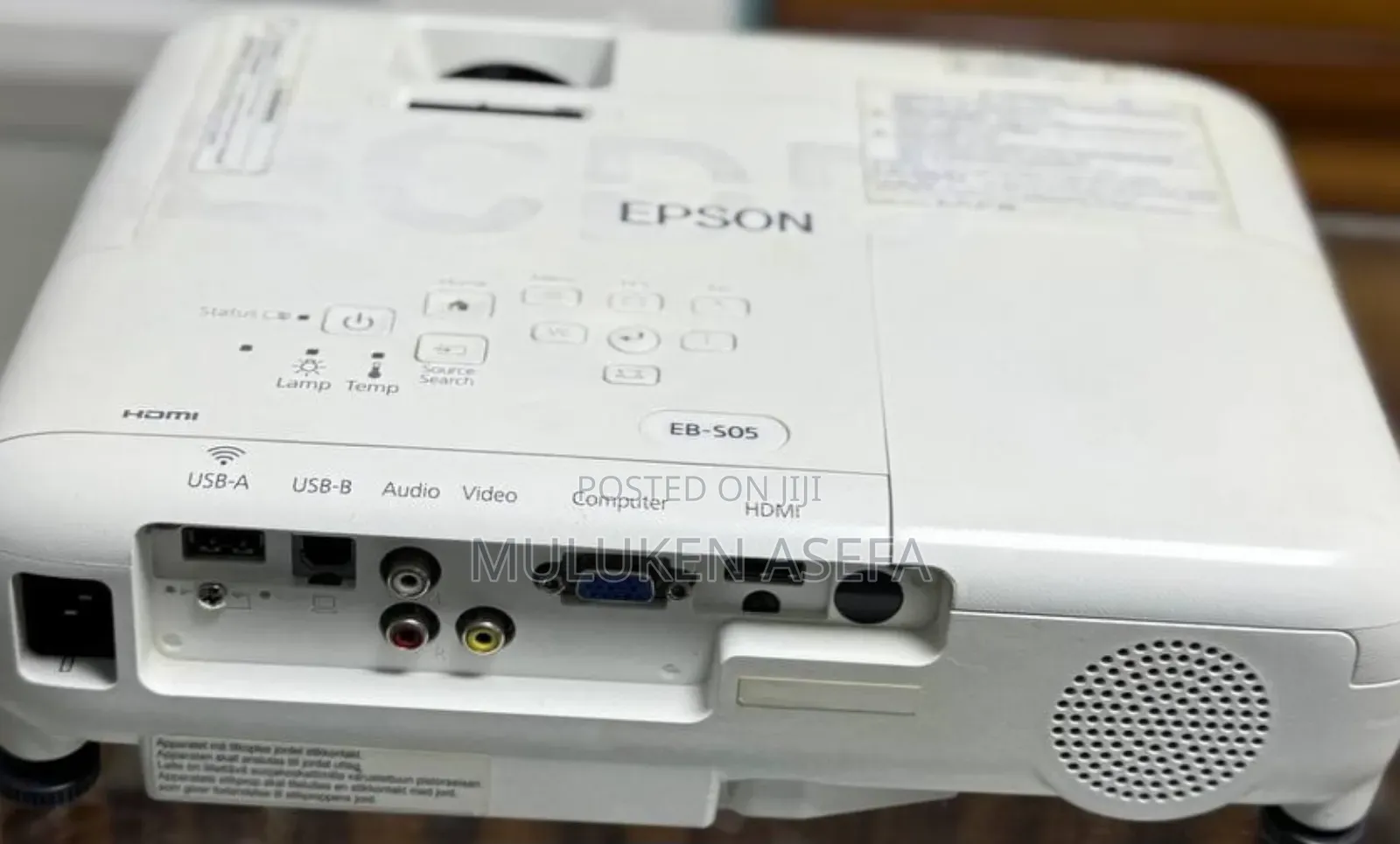 Epson Projector
Model Name: Eb-S05
With Bag 
Hardware