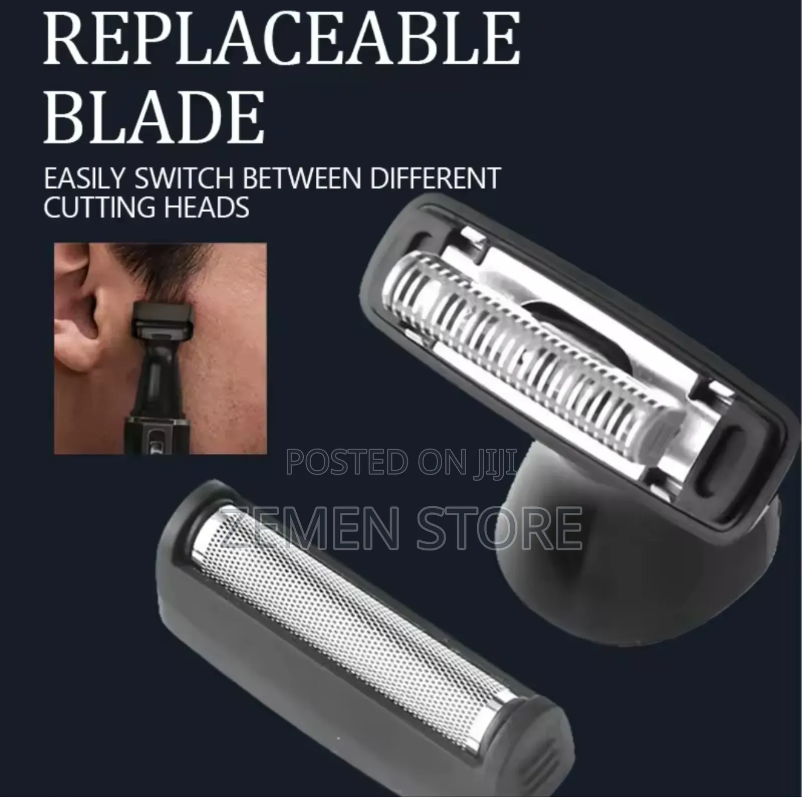 Multifunctional Kemei Rechargeable Trimmer