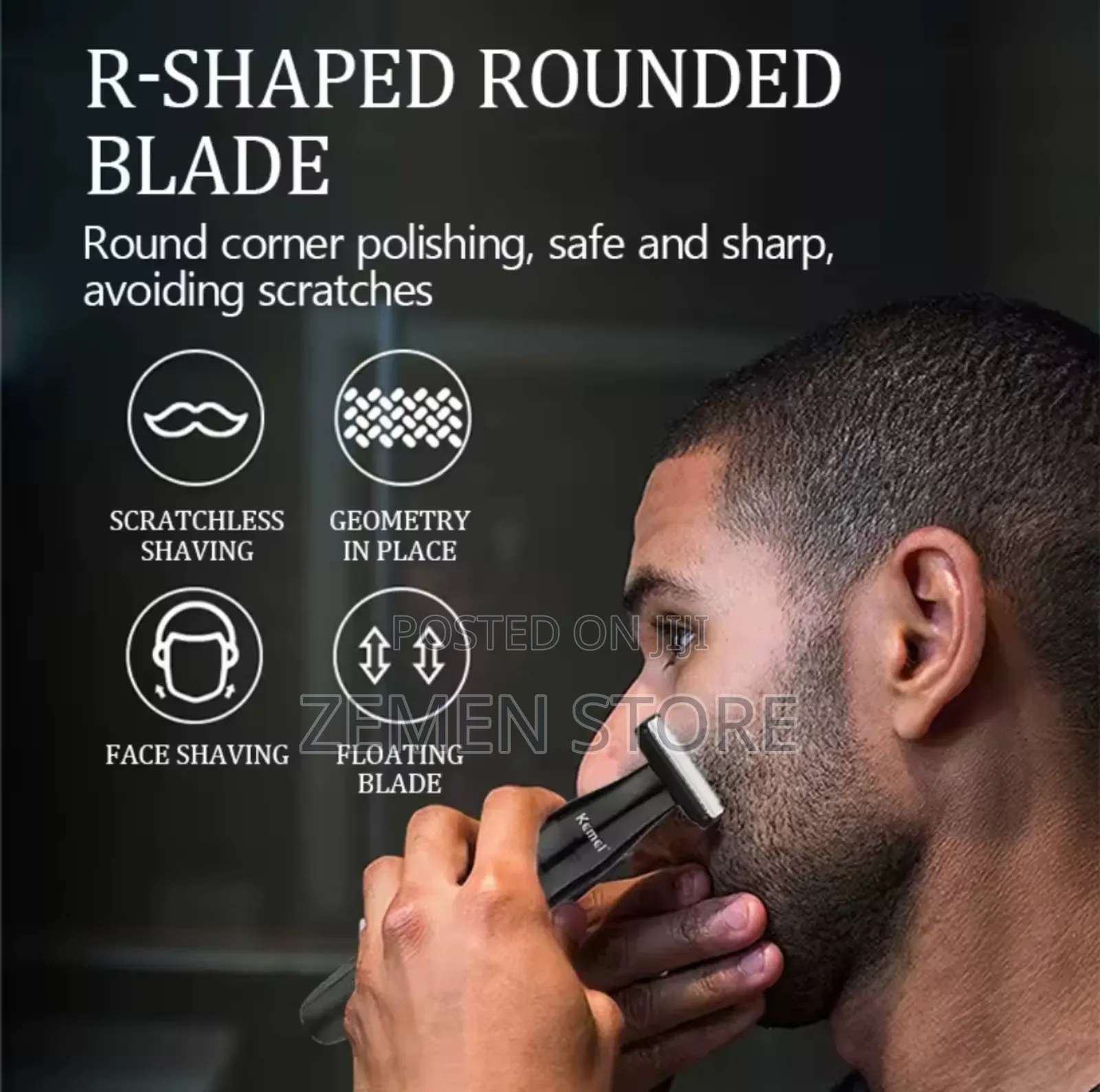 Multifunctional Kemei Rechargeable Trimmer