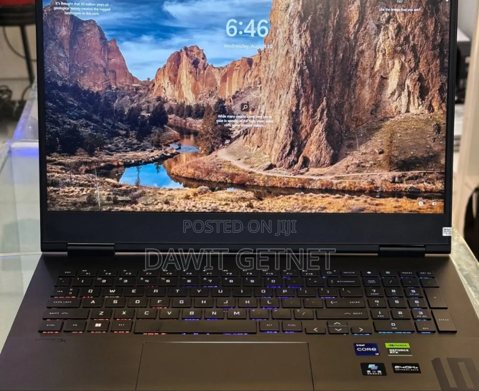 New Laptop HP Omen 15 16GB Intel Core I9 SSD 1T