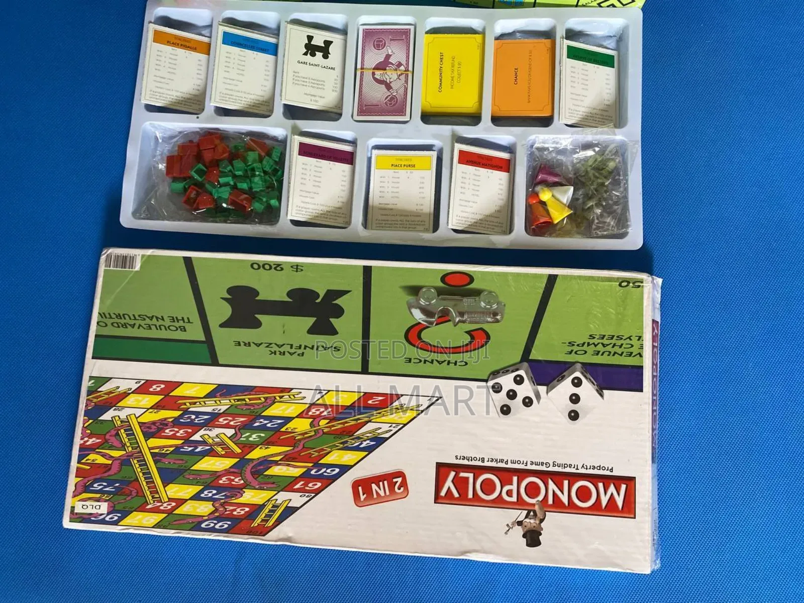 Monopoly+ Snakes Ladder Game