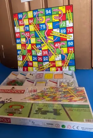 Monopoly+ Snakes Ladder Game