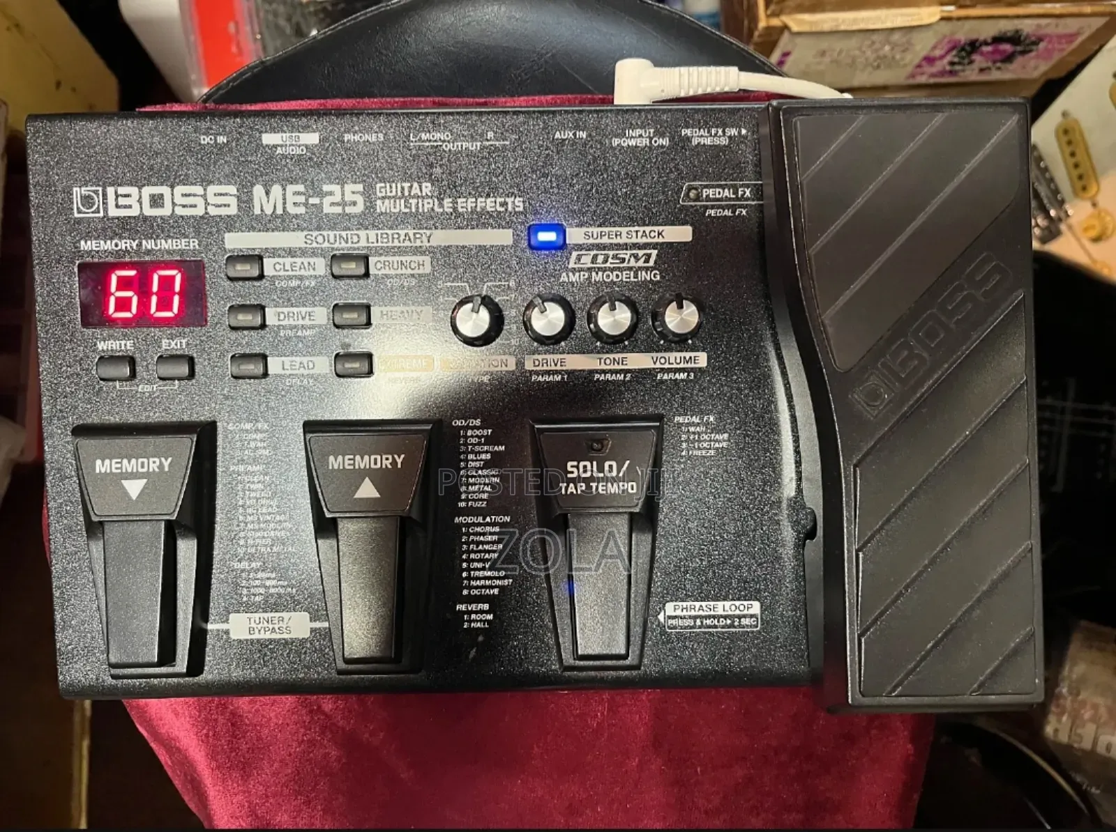 Boss Me 25 Multi Guitar Effector
