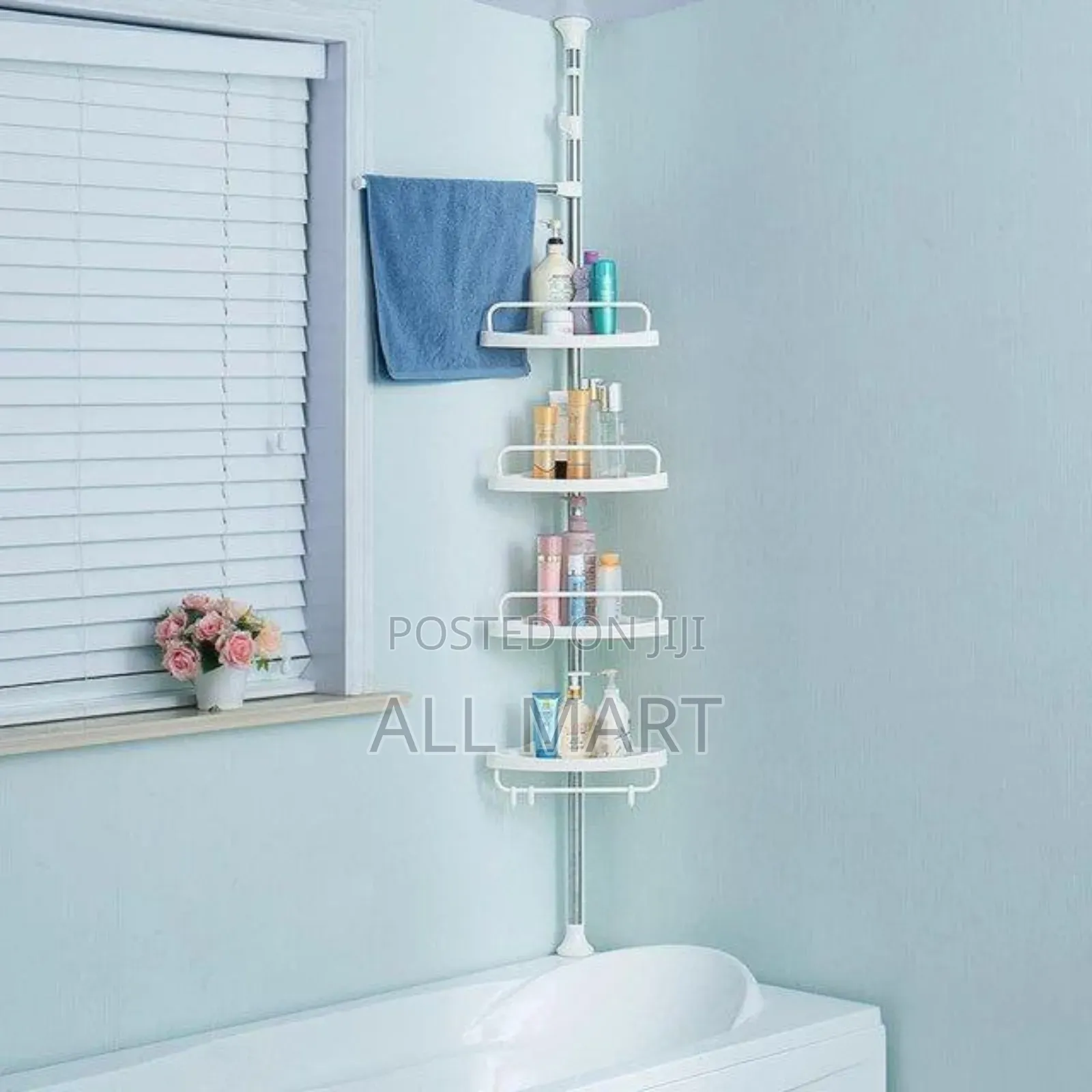 Waterproof Portable Corner Shelf