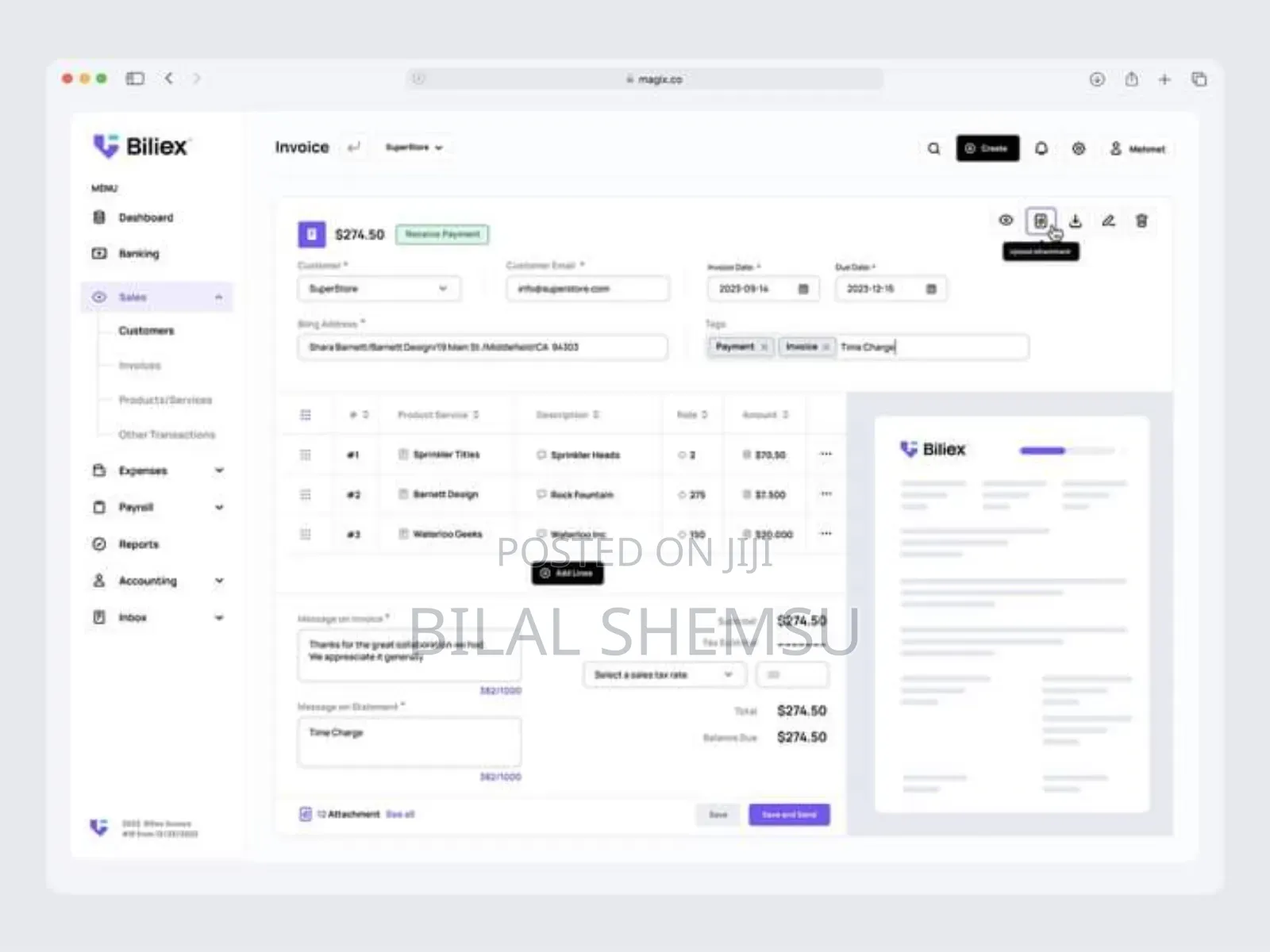 Web Development and Hosting Service