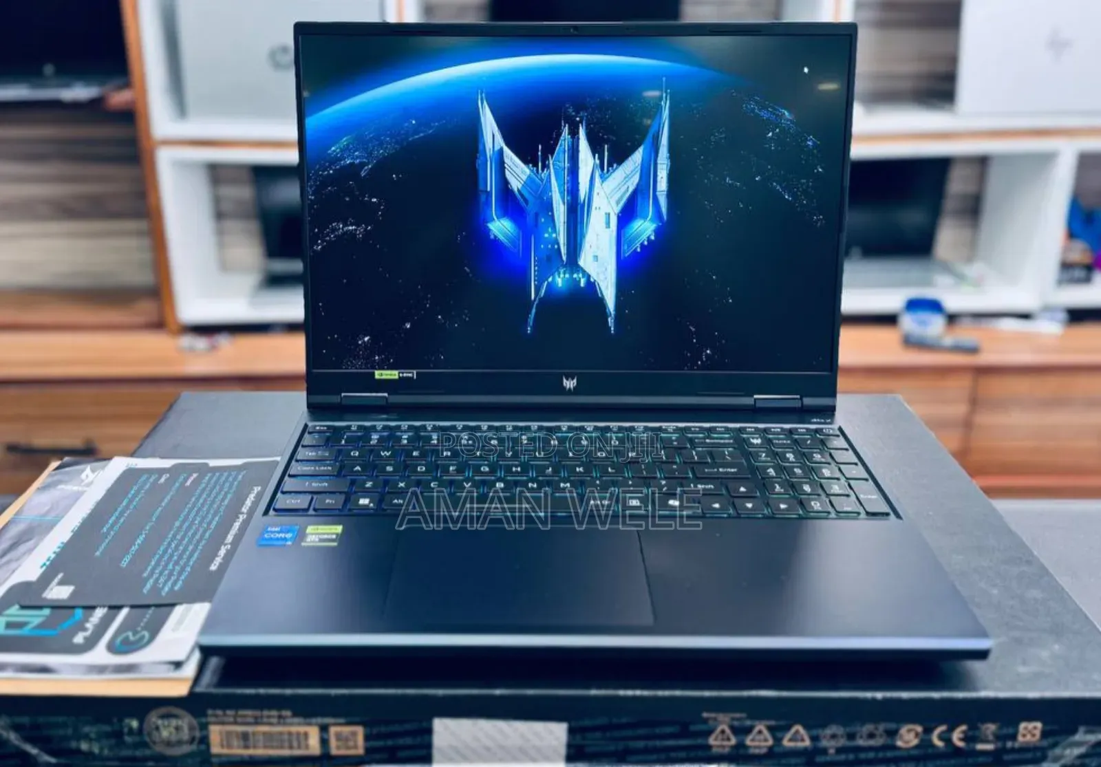 New Laptop Acer Predator Helios Neo 16 16GB Intel Core I9 SSD 1T