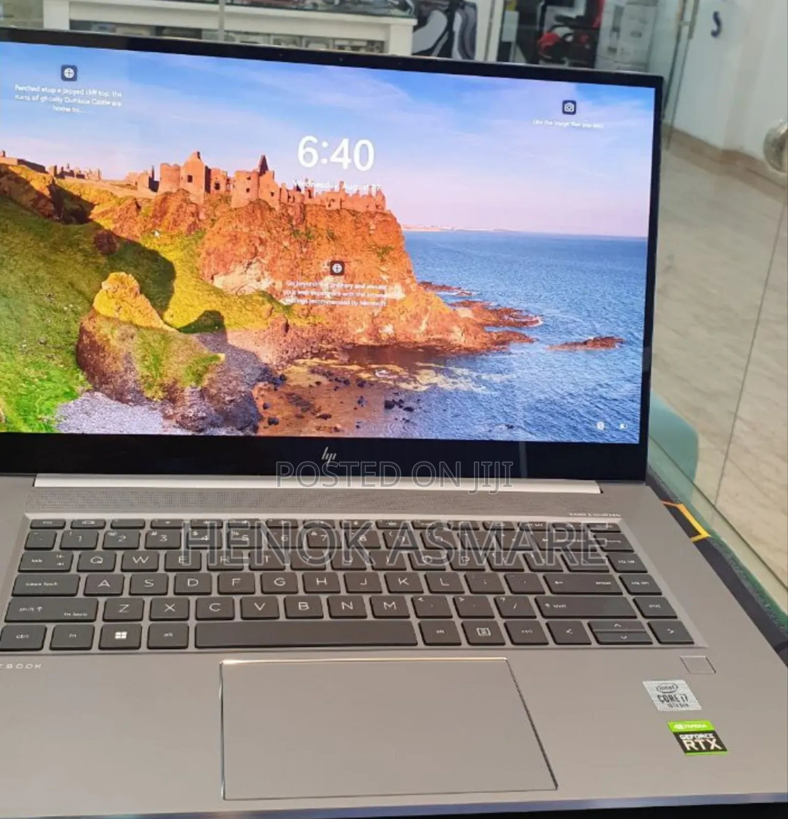 New Laptop HP ZBook 15 16GB Intel Core I7 SSD 512GB