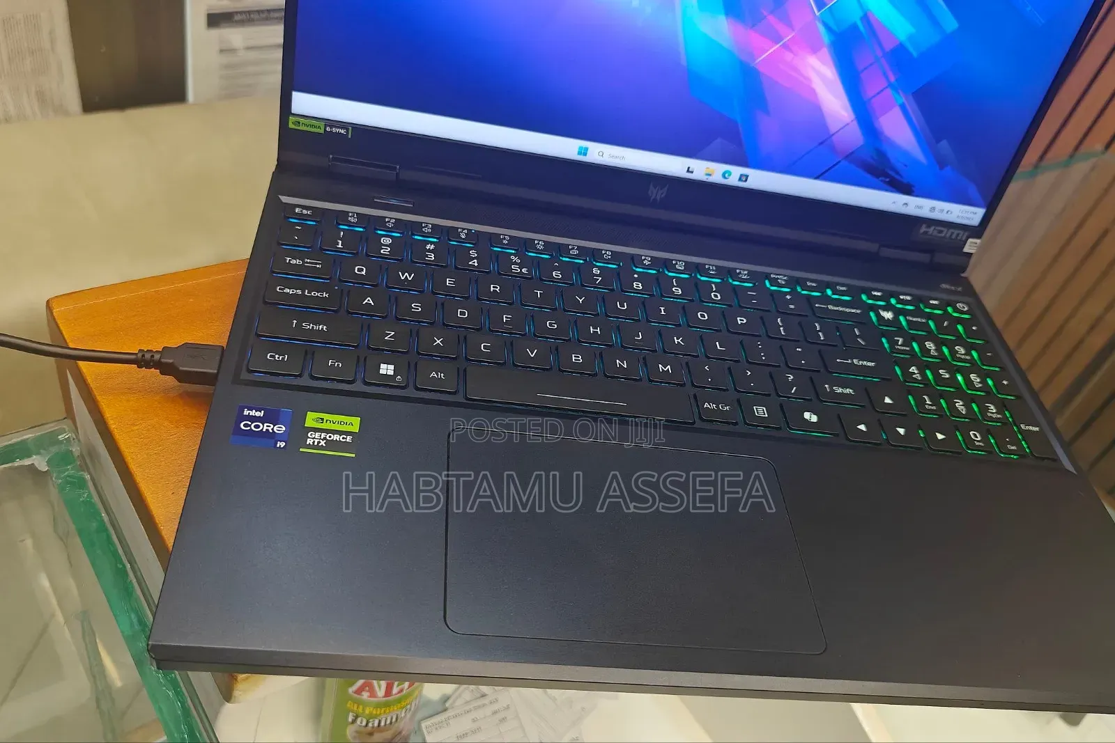 New Laptop Acer Predator Helios 18 PH18-71 16GB Intel Core I9 SSD 1T