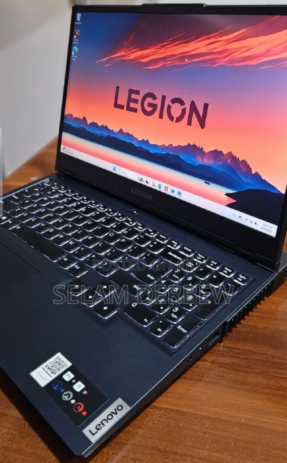New Laptop Lenovo Legion 5 16GB AMD Ryzen 5 SSD 512GB