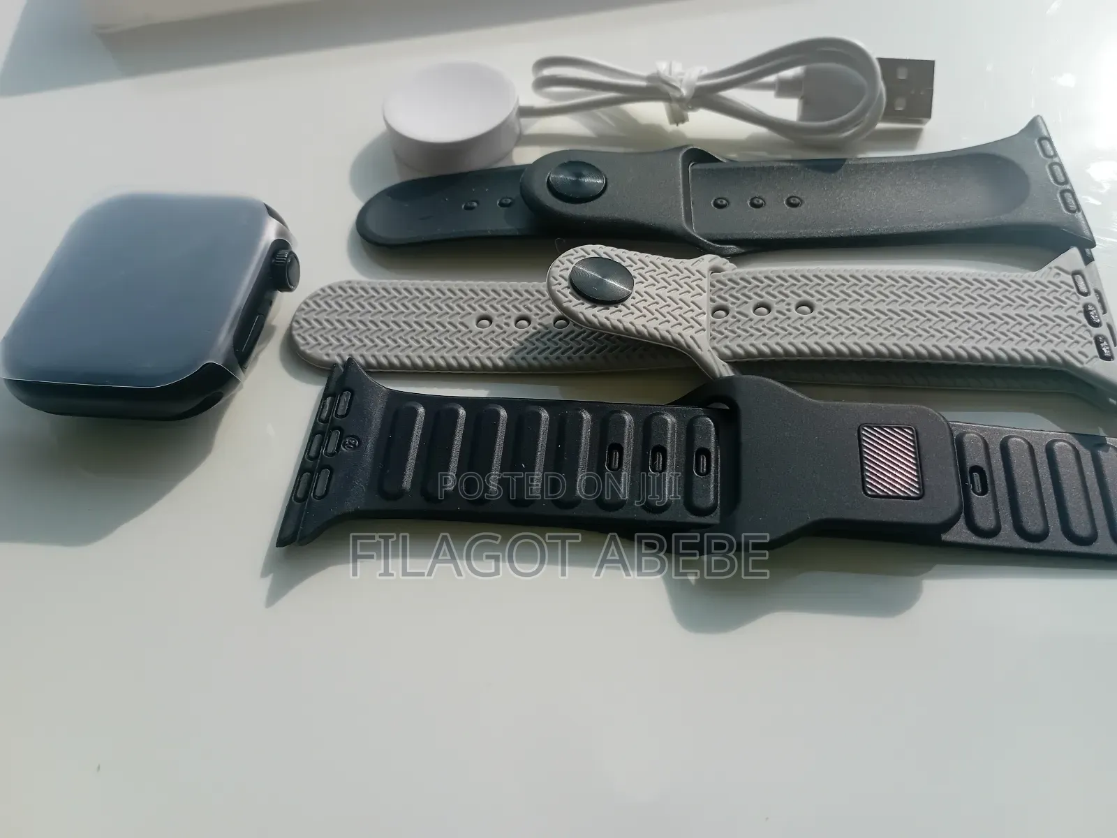 Hu20 Smart Watch | 2.2" Super Amoled | 3 Straps