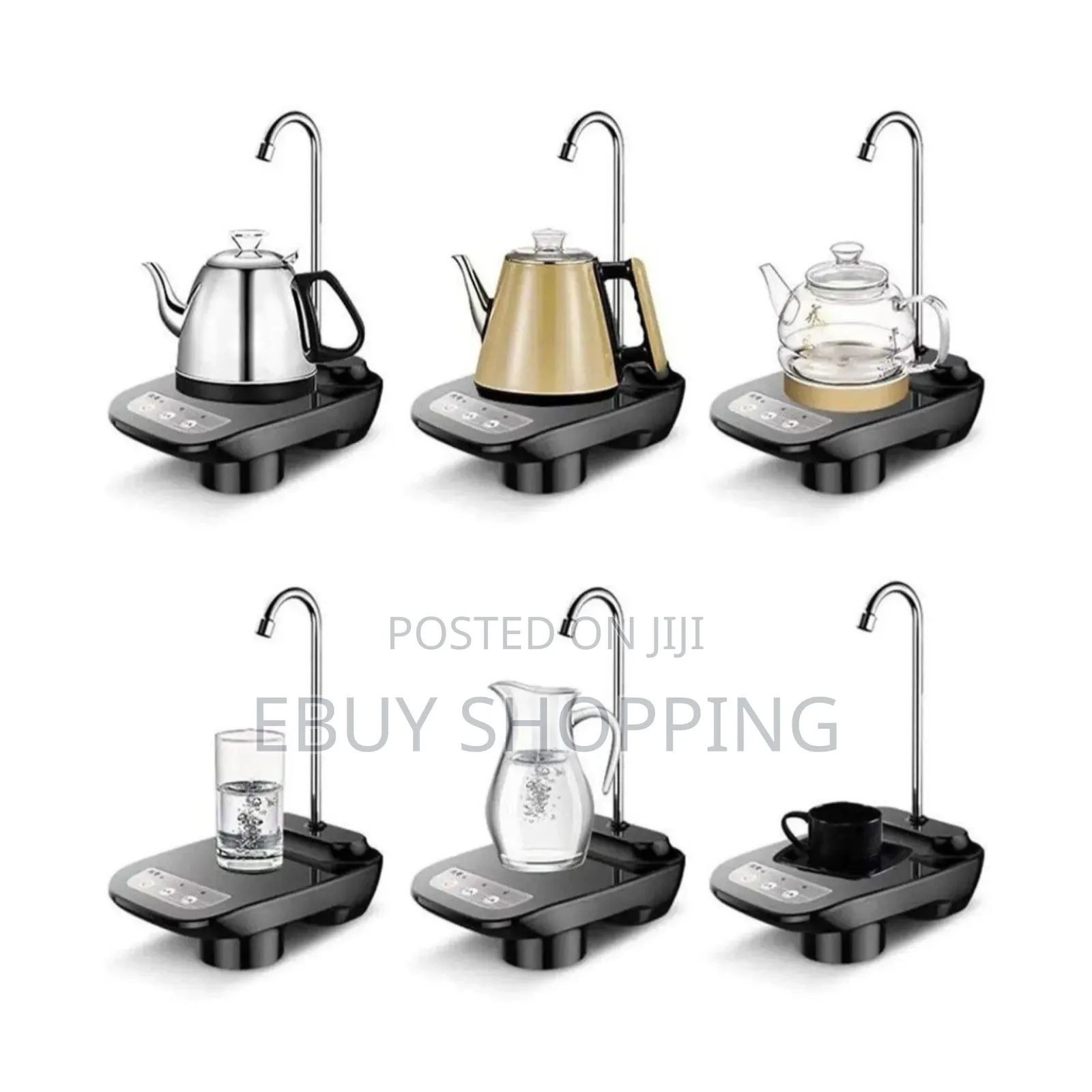 Rechargeable Automatic Water Pump for Any Standard Water Bottle