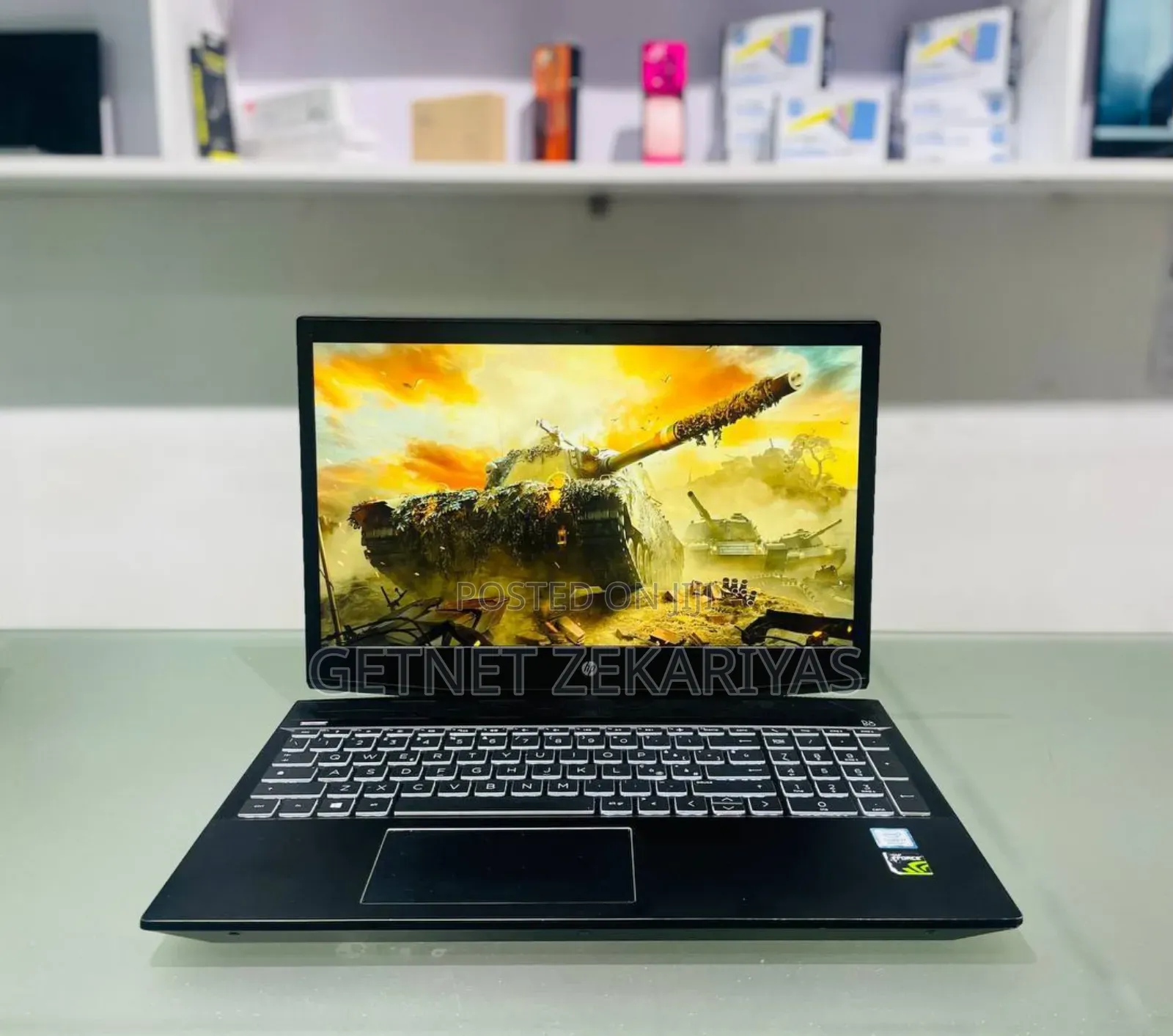 New Laptop HP Pavilion Power 15 8GB Intel Core I7 HDD+SSD 256GB