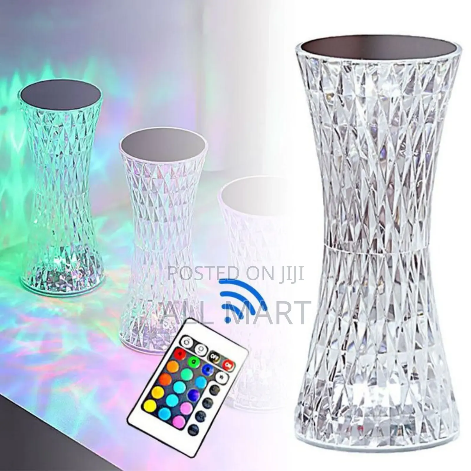 Rose Diamond Table Lamp