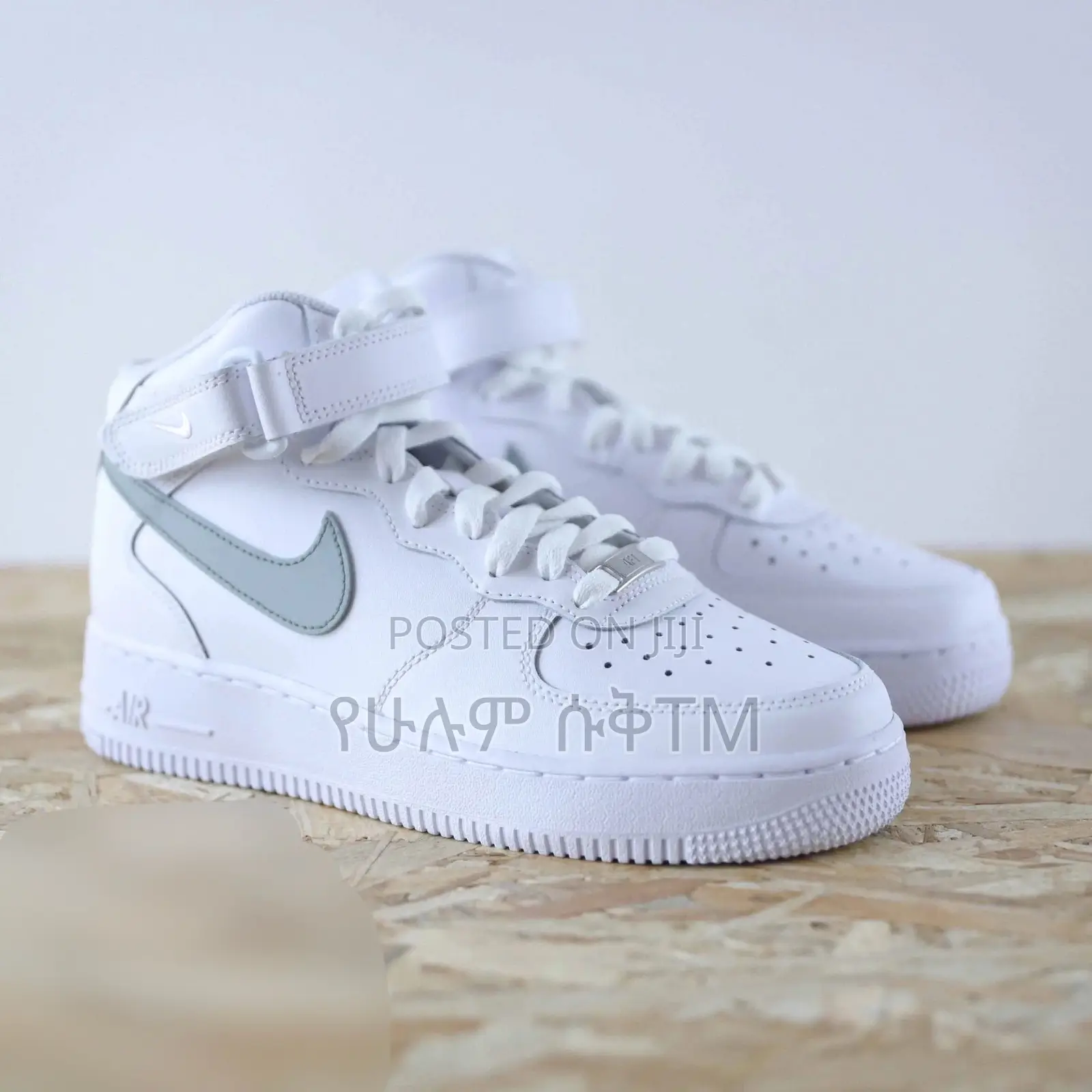 Nike Air Force 1 ‘07 Mid ‘Triple White/Mineral Sail’ Men’S Shoes
