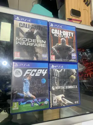 Photo - Ps4 Games on Hand