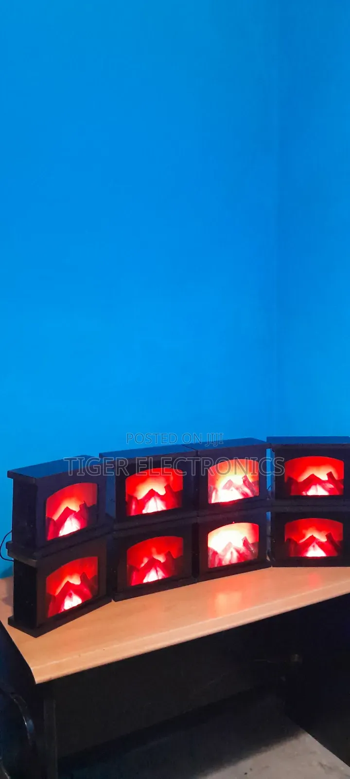 Led Flames Fireplace Decorative Lamps