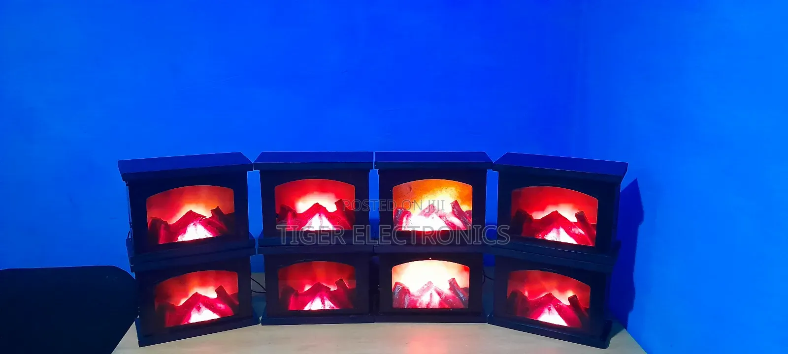 Led Flames Fireplace Decorative Lamps